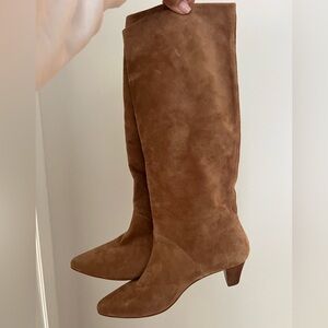 Silent D Tinglet chestnut suede boots